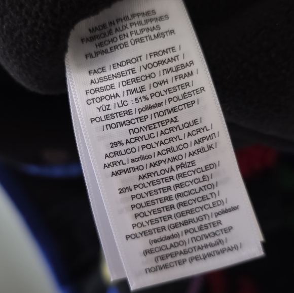 NWOT Polo Ralph Lauren L Tribal Gorpcore Indie Sleeze Ski Teddy Fleece Jacket - Picture 16 of 16